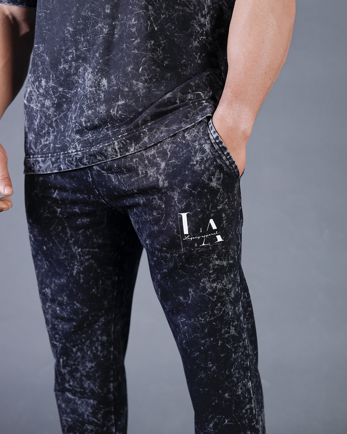 Acidic Co-ord Set Black (Mens)