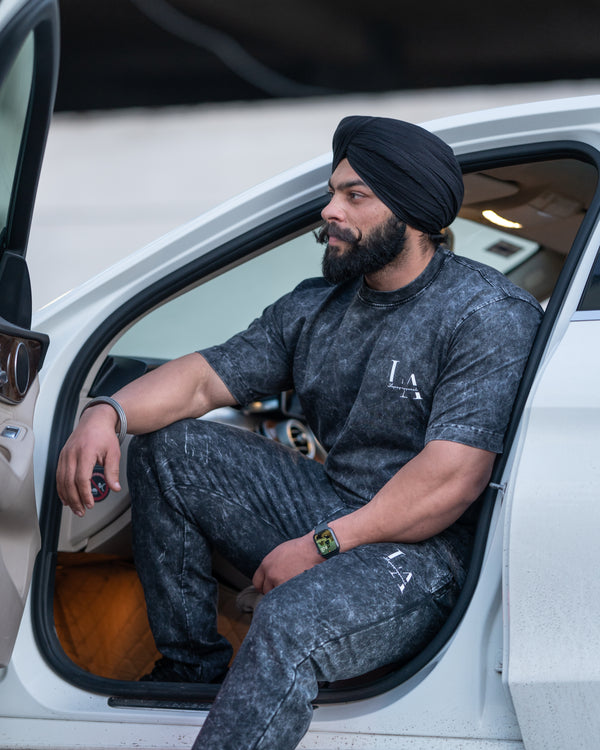 Acidic Co-ord Set Black (Mens)