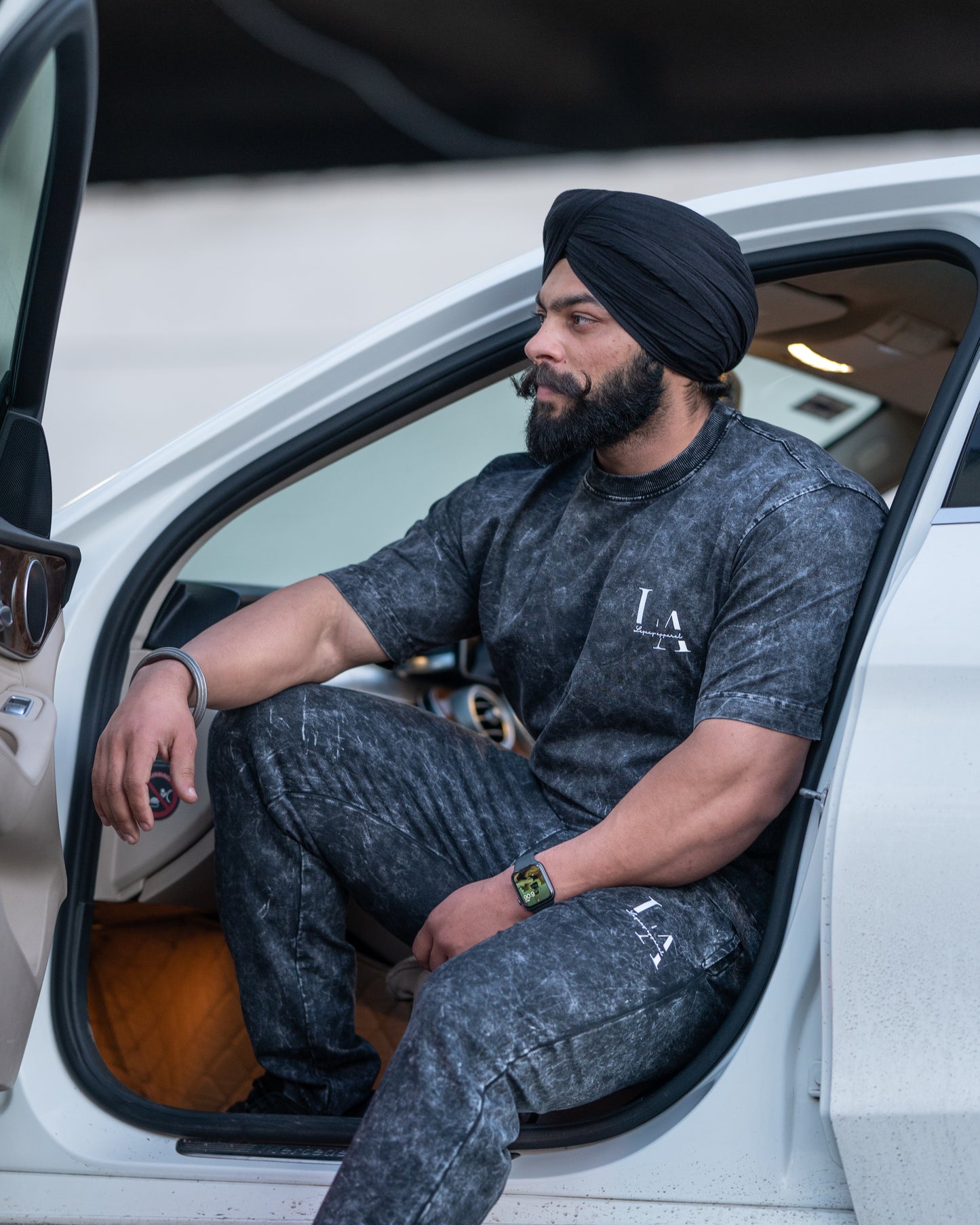 Acidic Co-ord Set Black (Mens)