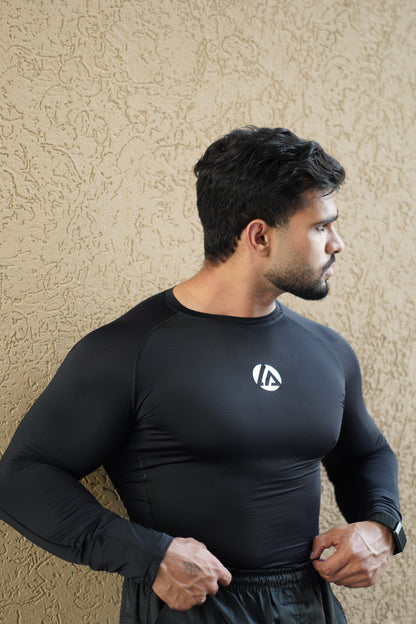 Legacy Pro compression Long  Sleeve Matte Black
