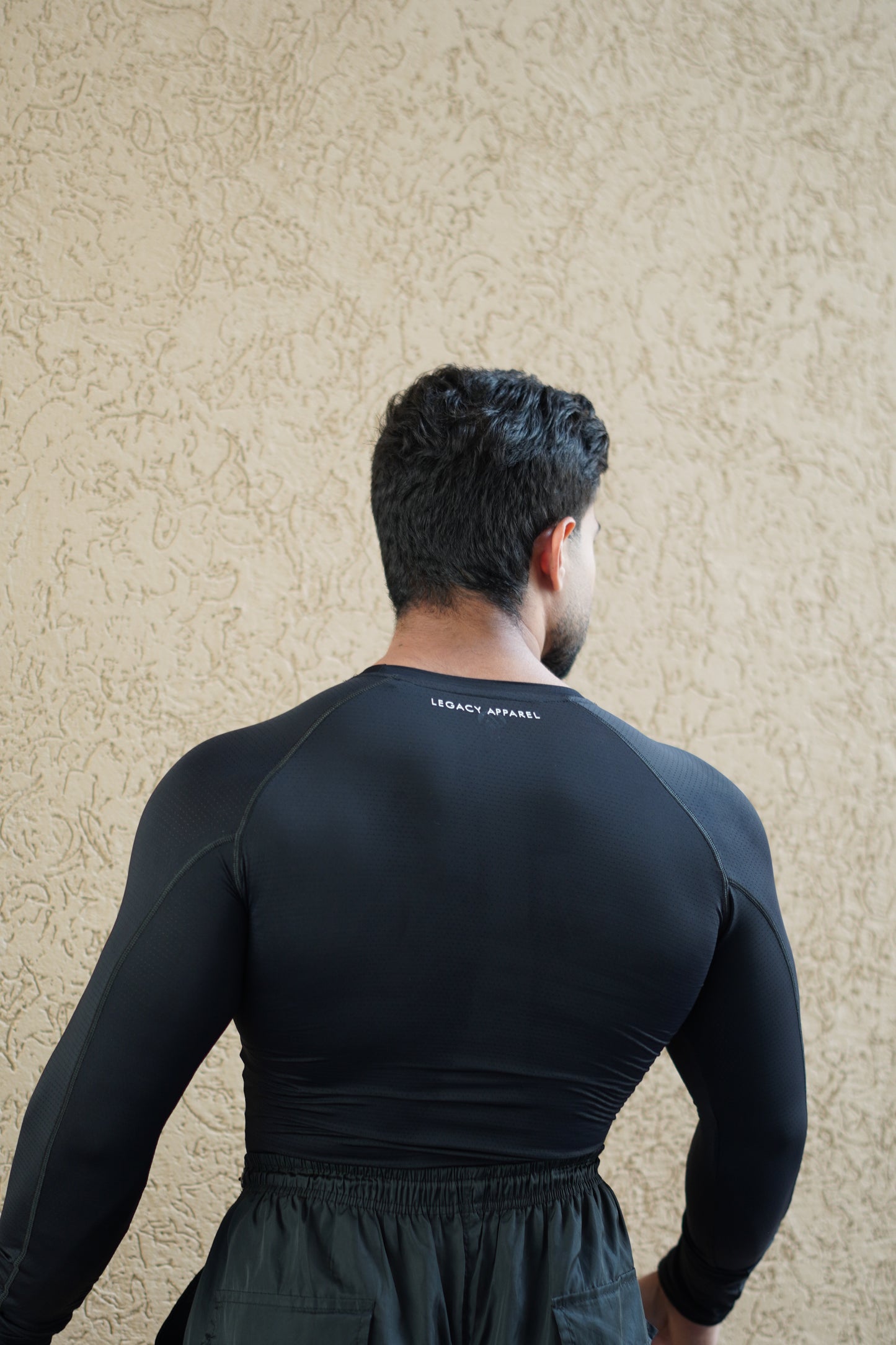 Legacy Pro compression Long  Sleeve Matte Black