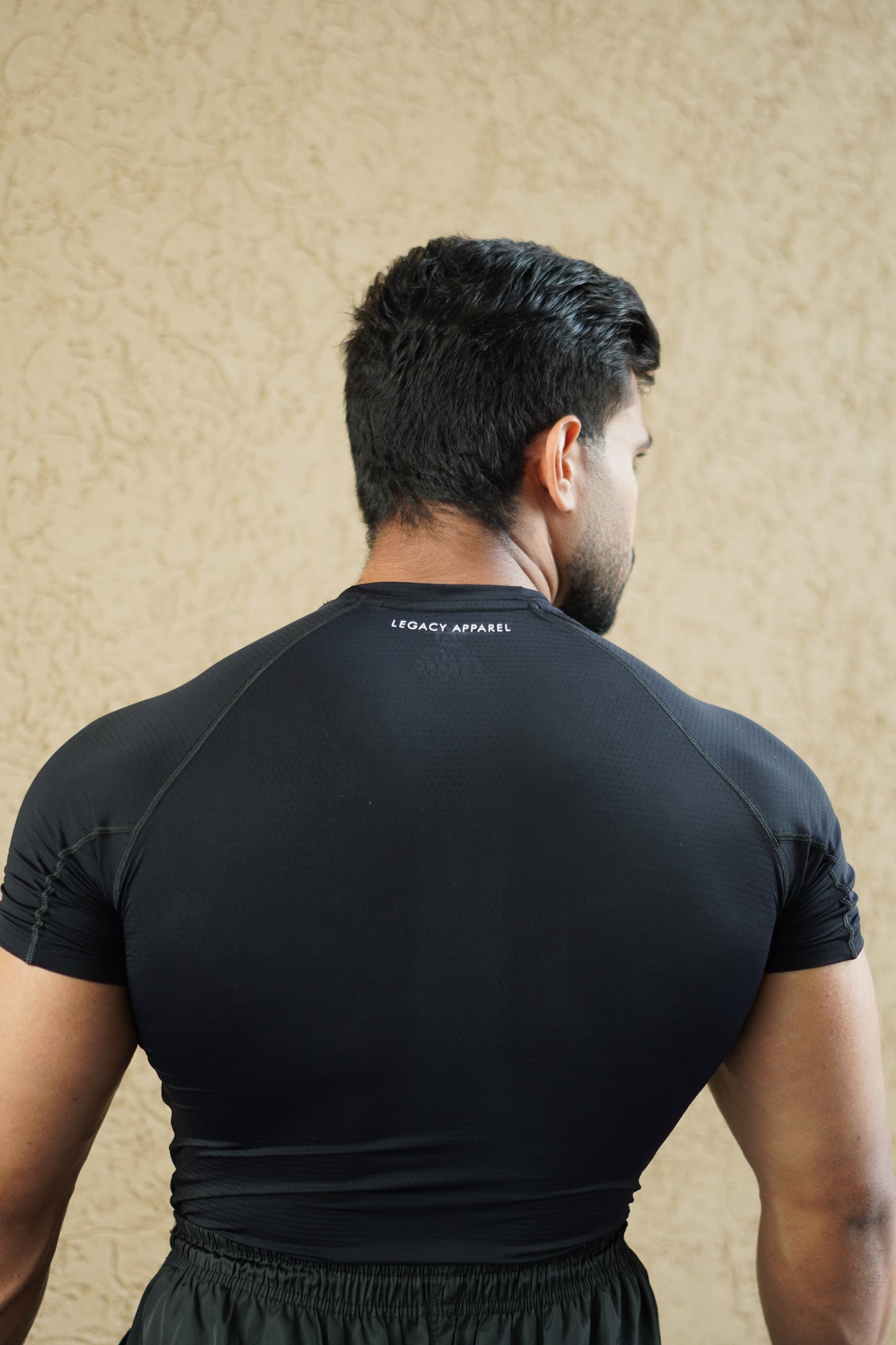 Legacy Pro compression Half Sleeve Matte Black