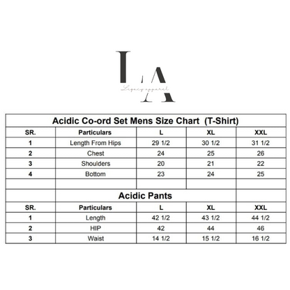 Acidic Co-ord Set Grey (Mens)
