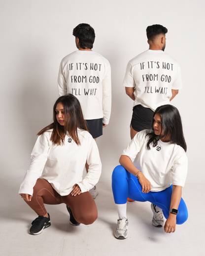 Legacy Divine Oversized T-Shirt – Premium Cotton Terry (Unisex)