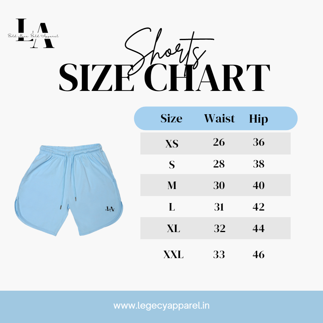 Legacy Active Shorts Sky Blue